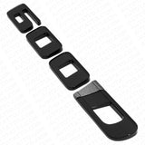 For Cadillac Escalade 600D Gloss Black Rear Liftgate Nameplate Emblem Badge