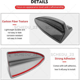 BMW E90 E91 E92 3 Seires M3 E82 Carbon Fiber Style Shark Fin Antenna Cover Cap
