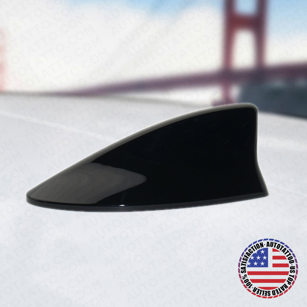 Lexus Shark Fin Roof Antenna Cover Car Radio FM/AM Signal Aerial Decor Black