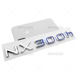 Lexus Liftgate OEM Chrome NX 300h Letter Logo Badge Car Emblem Replace F-Sport