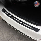 Universal Carbon Fiber Film Car Trunk Bumper Scratch Protection Guard Sticker
