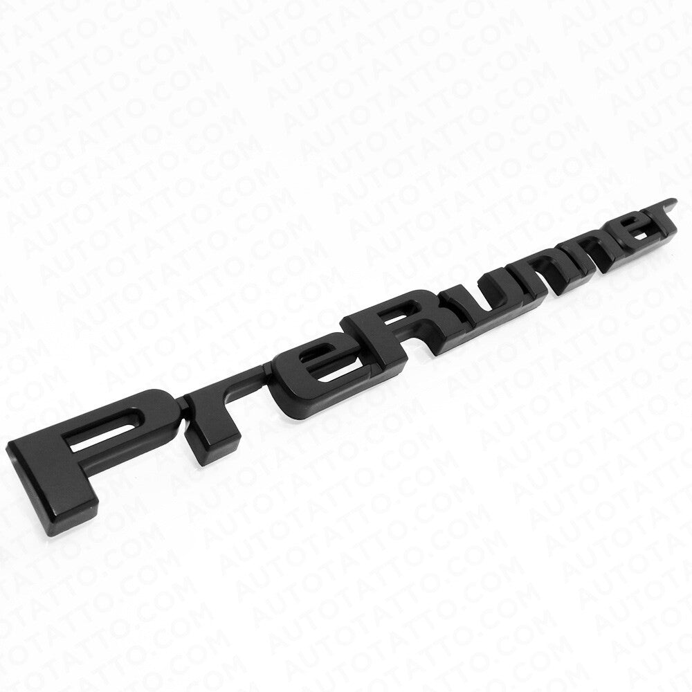 Toyota 05-16 Tacoma PreRunner Letter Matte Black Tailgate Emblem Badge Nameplate