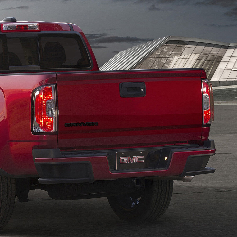 3x GMC Canyon Door & Rear Liftgate Badge Logo Decal Emblem Decorate Gloss Black