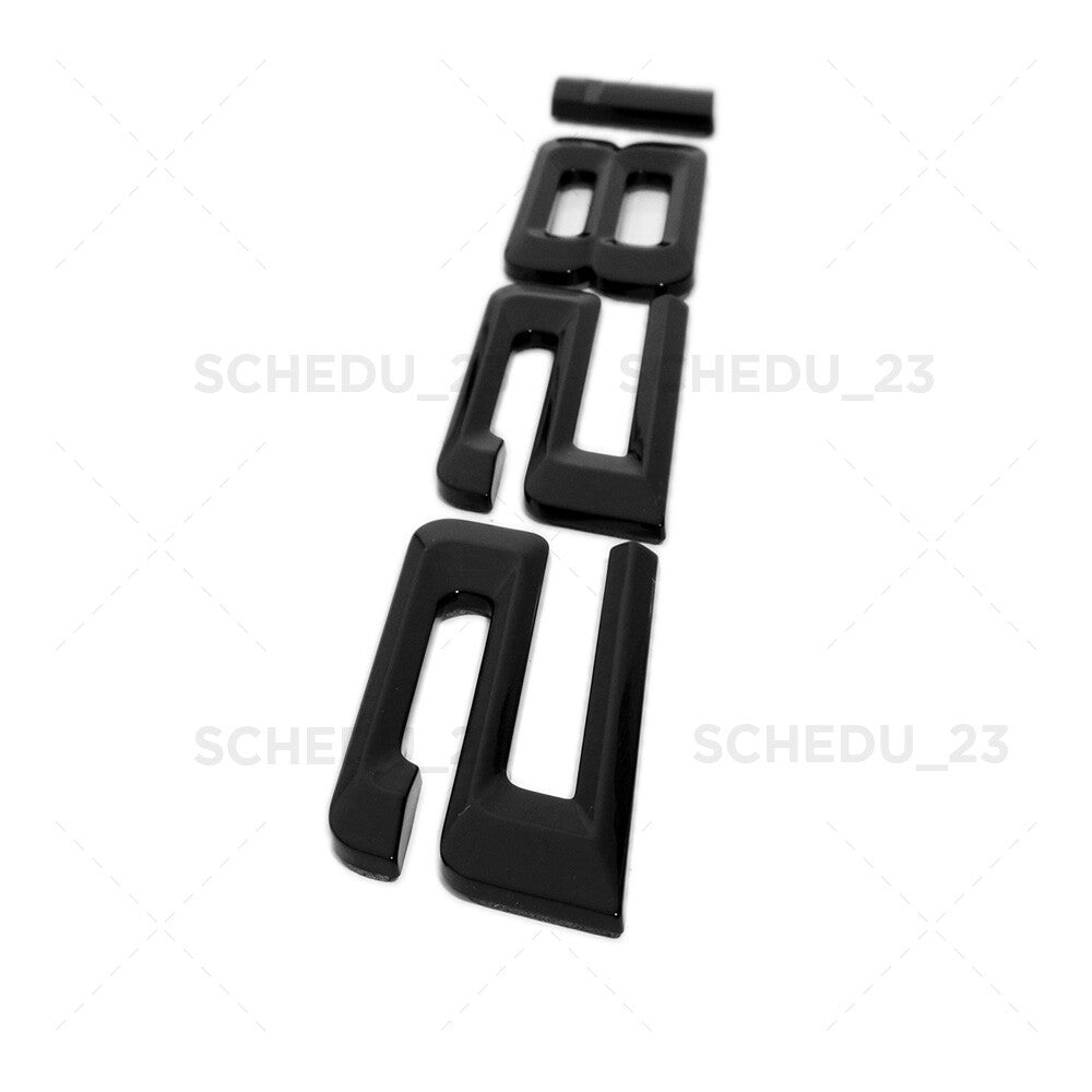 14-16 BMW 228i Trunk Lid Letter Emblem Badge M Performance Sport Gloss Black