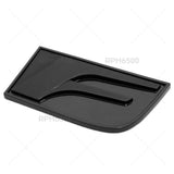 2x Lexus Black IS GS RC F Fender Letter Logo Badge 3D Decal Emblem Car F-Sport