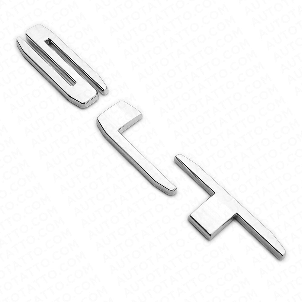 For 19-21 GMC Sierra Rear Tailgate SLT Logo Emblem Pickup Badge Nameplate Chrome