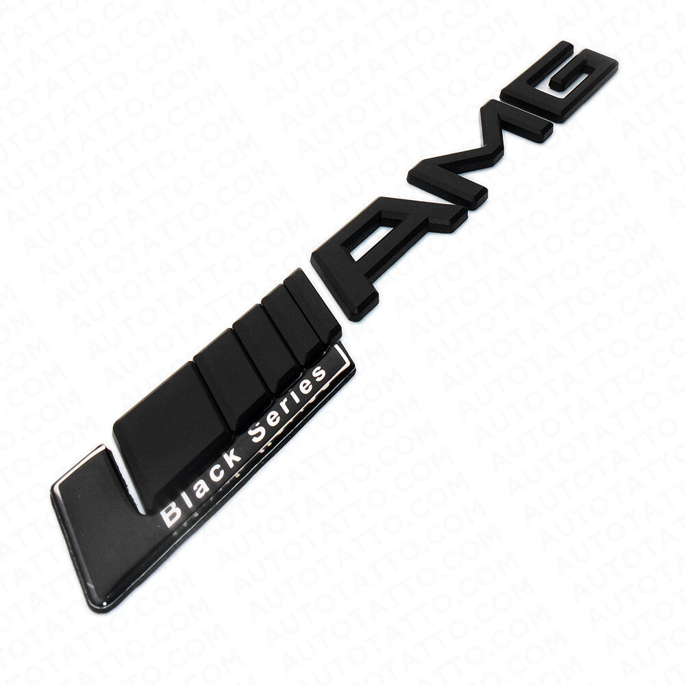 Limited AMG Black Series Sport Car Emblem 3D Trunk Lid Logo Badge Decoration