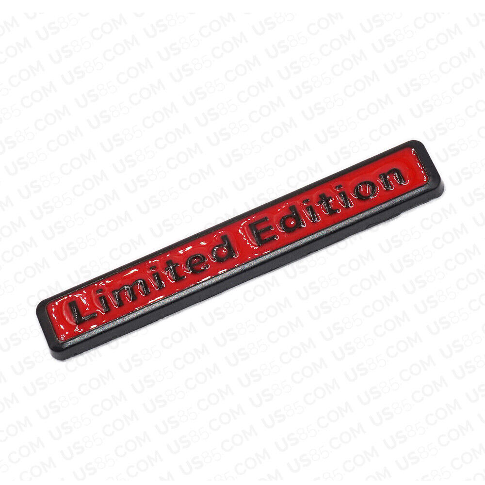 Universal 3D Fashion Metal Limited Edition Car Decal Badge Sticker Decoration