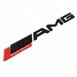 Limited Red AMG Black Series Sport Car Emblem 3D Trunk Lid Logo Badge Decoration
