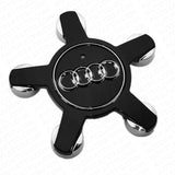 4x Set Black Audi Sport Car Suv Wheels Center Cap Hub 4F0601165N A4 A5 A6 A7 A8