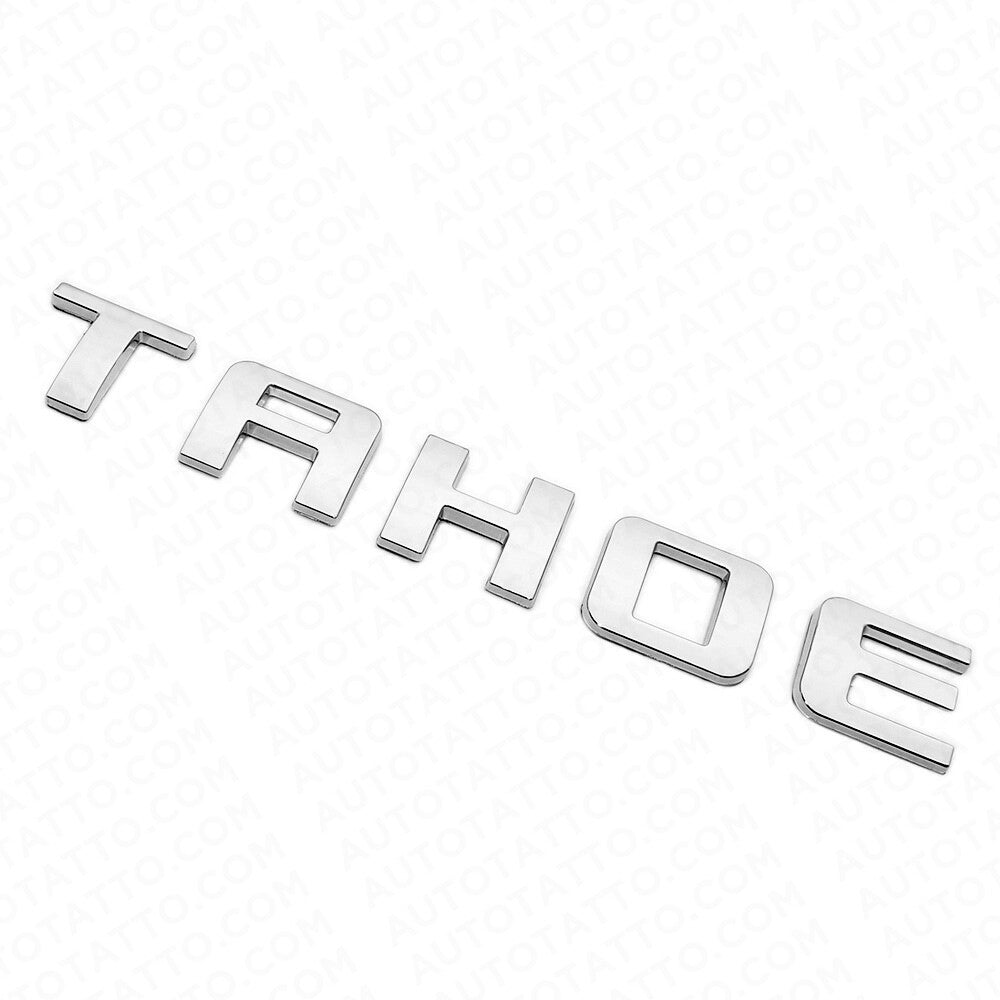 For Chevy Tahoe Front Door Liftgate Nameplates Letter 3D Emblem Z71 OEM Chrome