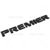 Chevy Equinox Premier Liftgate Nameplate Letter Logo Badge Emblem Gloss Black