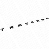Chevy Traverse Front Door Left or Right Badge Nameplate Logo Emblem Matte Black