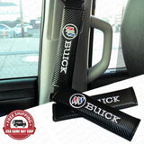 Buick Sport Carbon Car Seat Belt Cover Safety Shoulder Strap Cushion Pad Harness