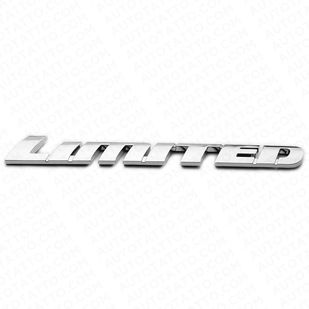 For 4Runner Sequoia Tacoma Tundra Limited Letter Rear Door Emblem Badge Sport