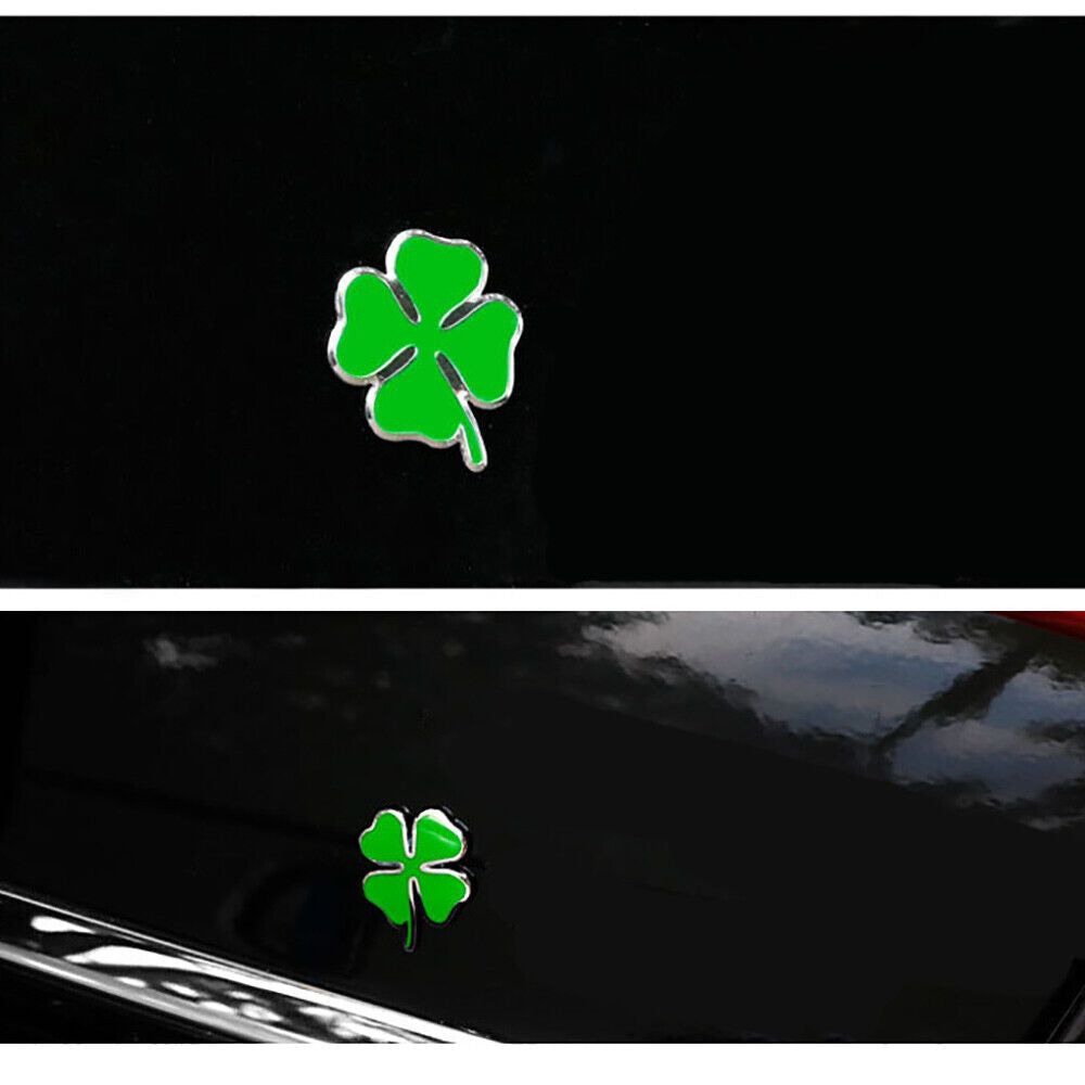 Universal 3D Fashion Metal Pattern Animal Clover Car Decal Sticker Decoration