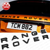 For Range Rover Rear Liftgate Logo OEM Emblem Letters Badge Sport Gloss Black