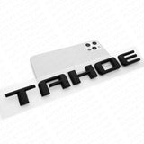 2021+ Chevy Tahoe Liftgate Nameplate Badge Letter Logo Emblem RST Matte Black