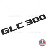 17-21 Mercedes GLC 300 Letter Emblem Liftgate Logo Badge AMG Sport Matte Black