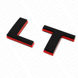 For Chevy Silverado Redline LT Tailgate Logo Nameplates Letter 3D Decal Emblem