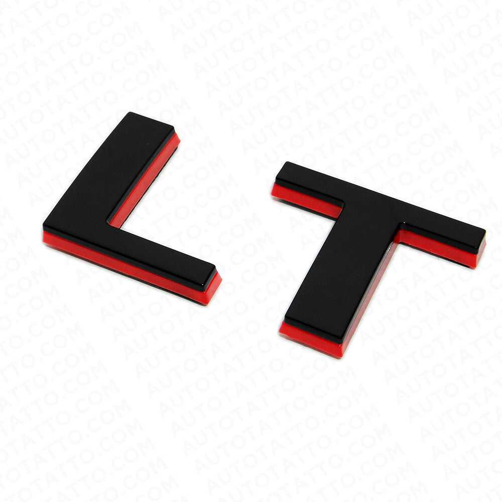 For Chevy Silverado Redline LT Tailgate Logo Nameplates Letter 3D Decal Emblem