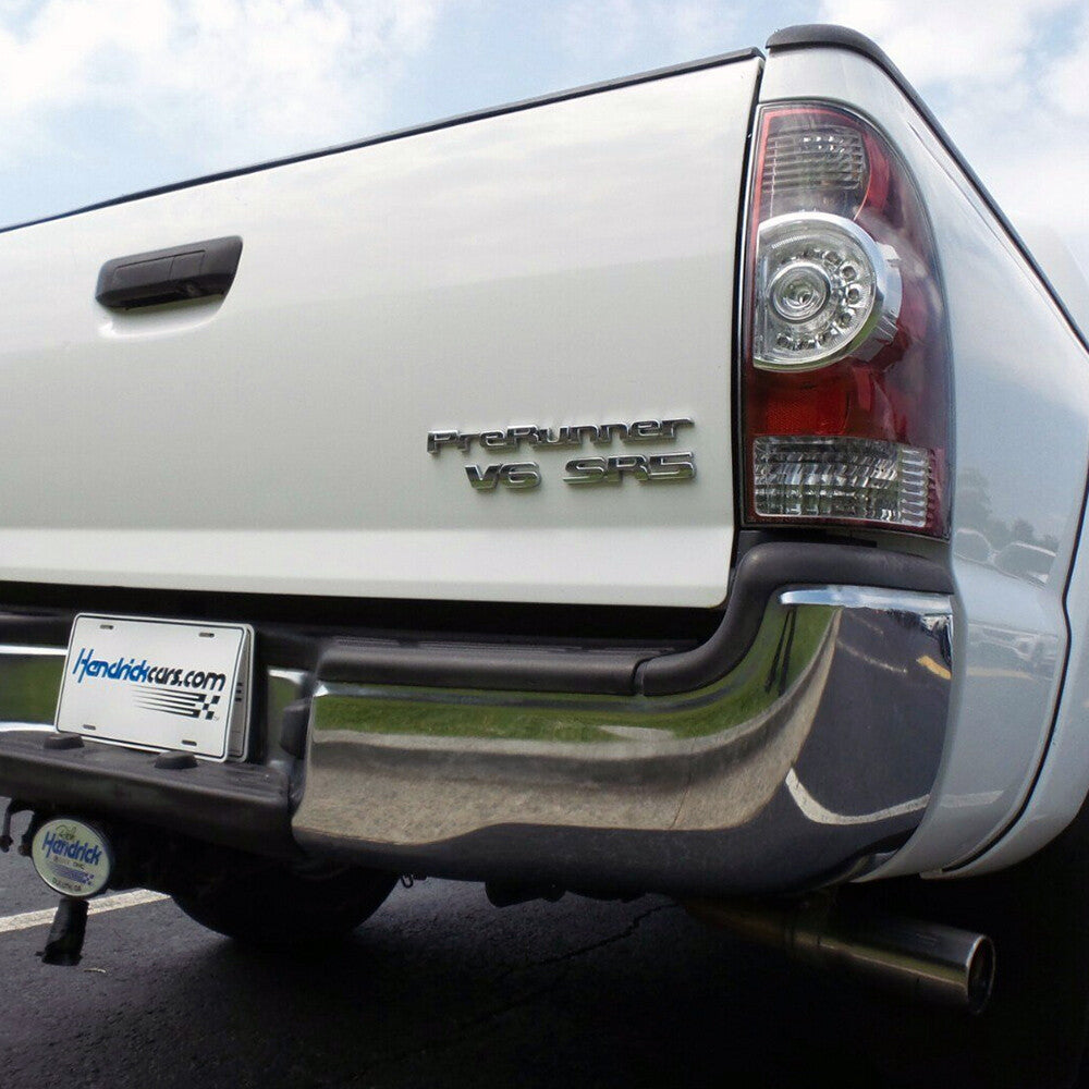 Toyota 05-16 Tacoma PreRunner Letter OEM Chrome Tailgate Emblem Badge Nameplate