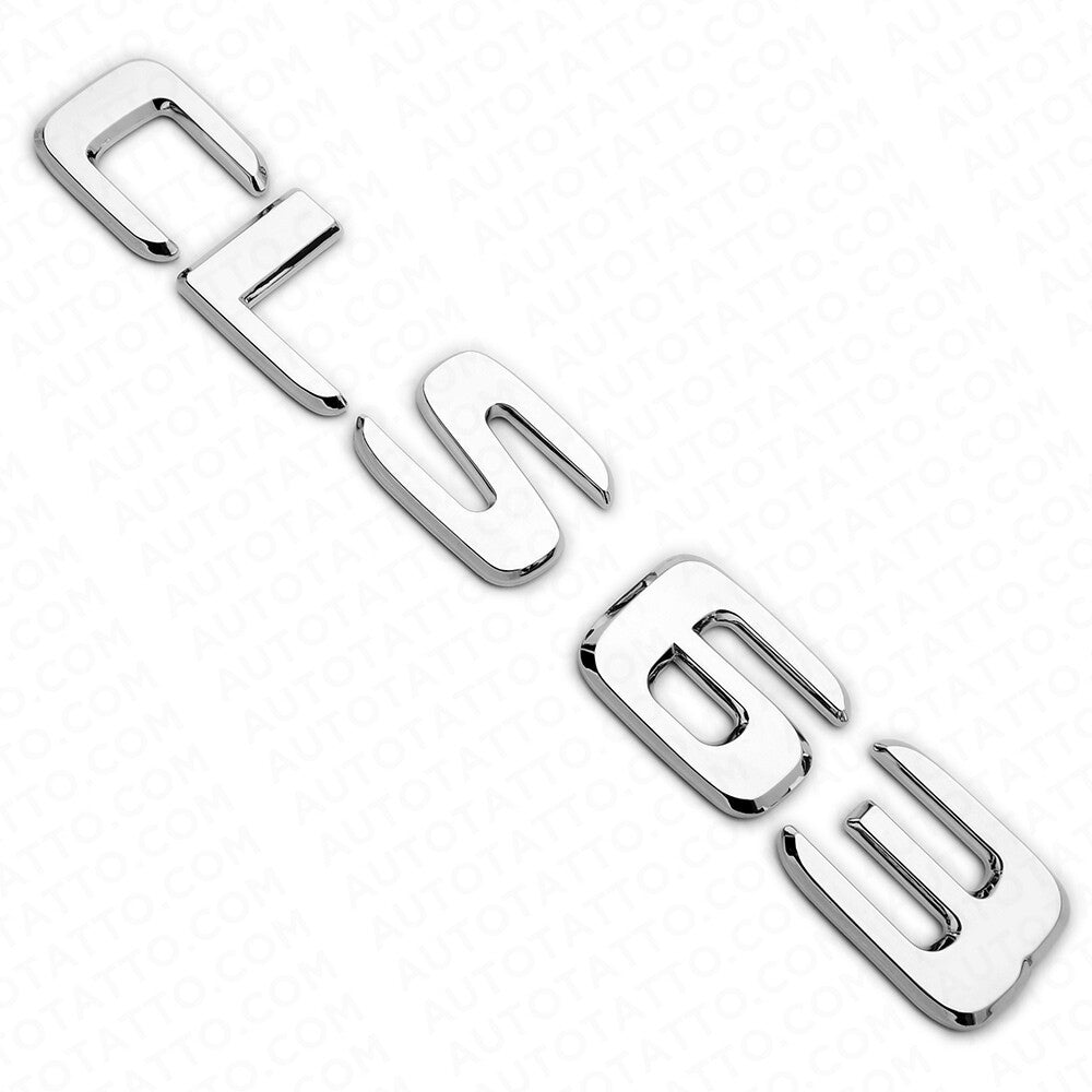 17+ Mercedes CLS 63 Letter Emblem Trunk Lid Logo Badge AMG Sport OEM Chrome