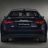 For Maserati Ghibli Quattroporte SQ4 Chrome Trunk Lid Nameplate Emblem Badges