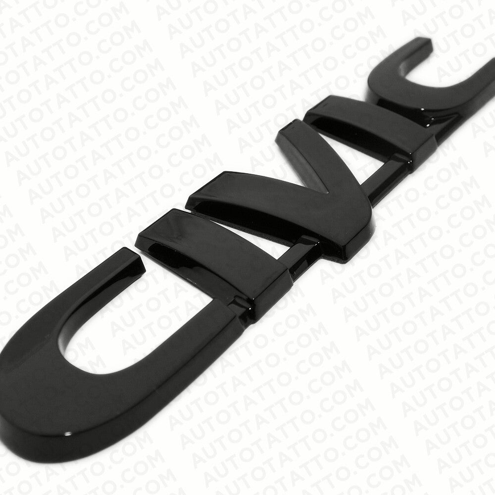 Black Civic Emblem Badge Decal Sticker Trunk Honda JDM Tuner 96-00 6th