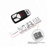 3D Chinese Letter "Audi" 一汽奥迪 Auto Car Badge Nameplate Emblem Decorate Chrome