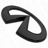 17-22 Infiniti Q60 Rear Luggage Lid Nameplate Emblem Badge Logo Gloss Black