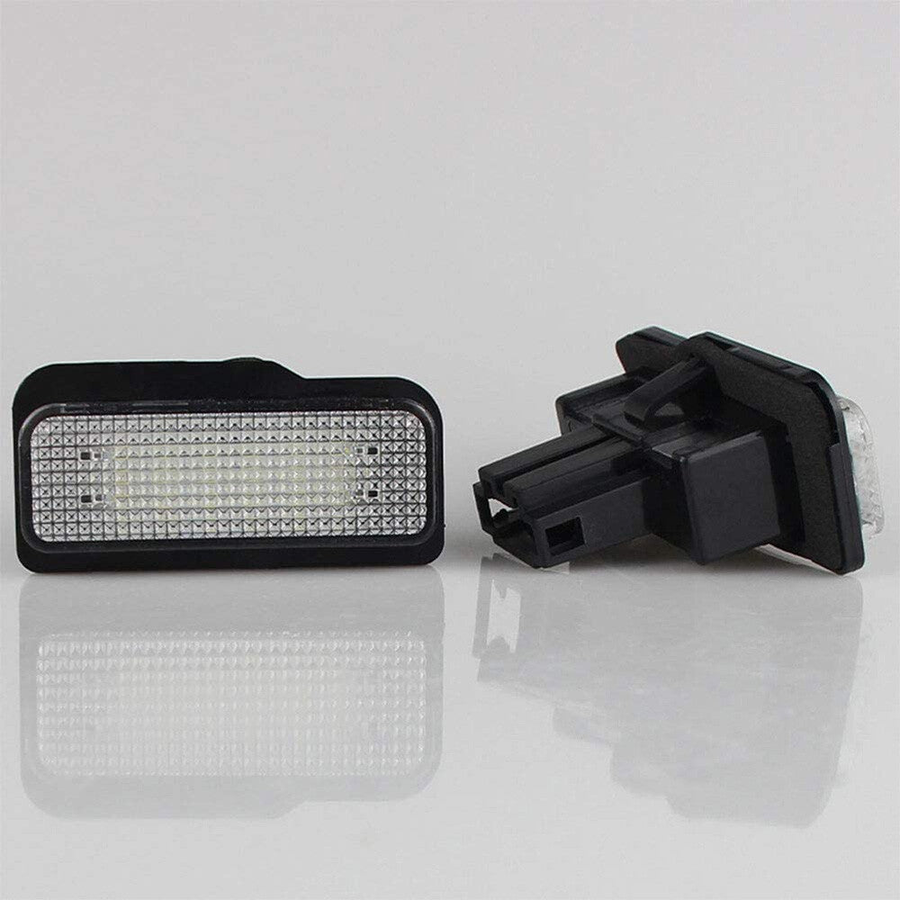 2x No Error LED License Plate Lights For Mercedes-Benz W203 W211 W219 R171 CLS