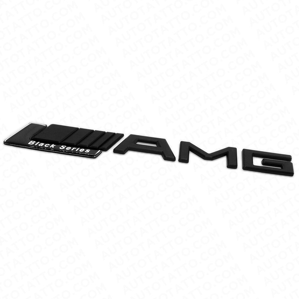 Limited AMG Black Series Sport Car Emblem 3D Trunk Lid Logo Badge Decoration
