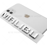 Chevy Malibu Trunk Lid Door Letter Emblem Logo Badge Nameplate OEM Chrome Sport