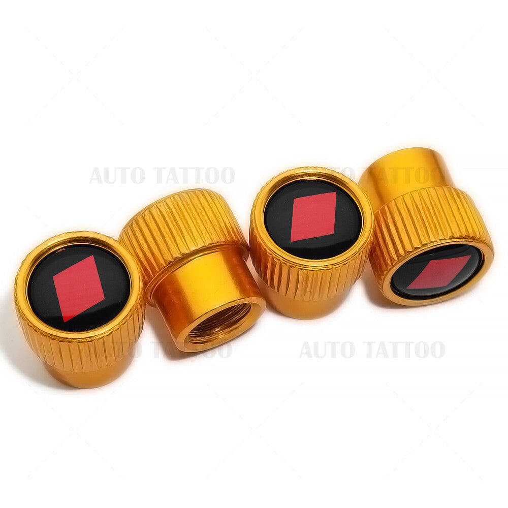 For Audi Sport Roundel Car SUV Wheels Tire Air Valve Caps Stem Dust Logo Cover