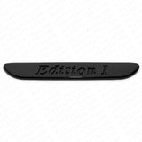 2x 3D Edition 1 Fender Marker Car AMG Logo Badge Emblem Sport Decoration Black