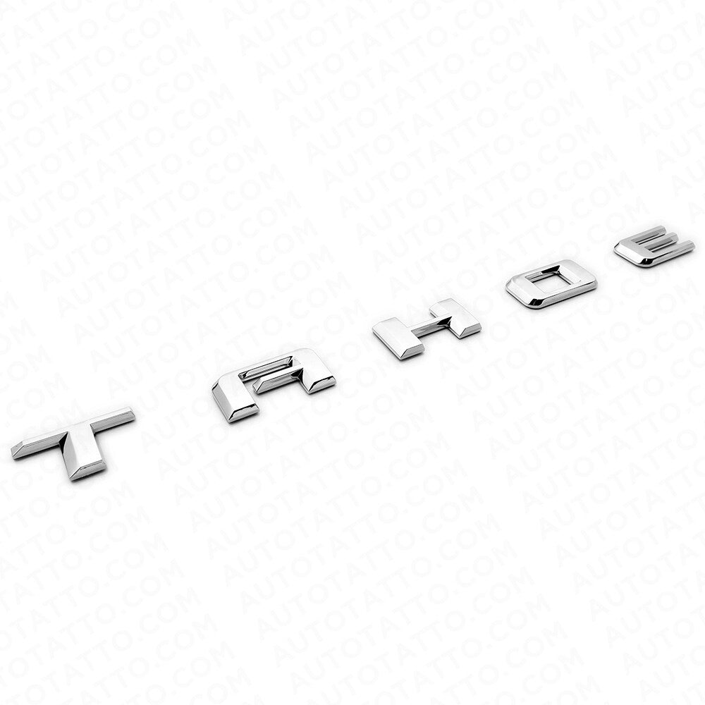 2021+ Chevy Tahoe OEM Chrome Liftgate Vehicle Nameplate Emblem Sport Decorate