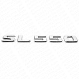 For 17-21 Mercedes SL 550 Letter Emblem Trunk Lid Logo Badge AMG Sport Chrome