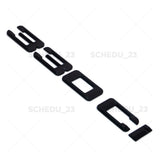Matte Black BMW 330ci Car Trunk Lid Letter Emblem Replace Badge M Performance