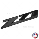 GM Chevy 09-21 Z71 Offroad Front Door Nameplate Logo Emblem Badge OEM Blackout