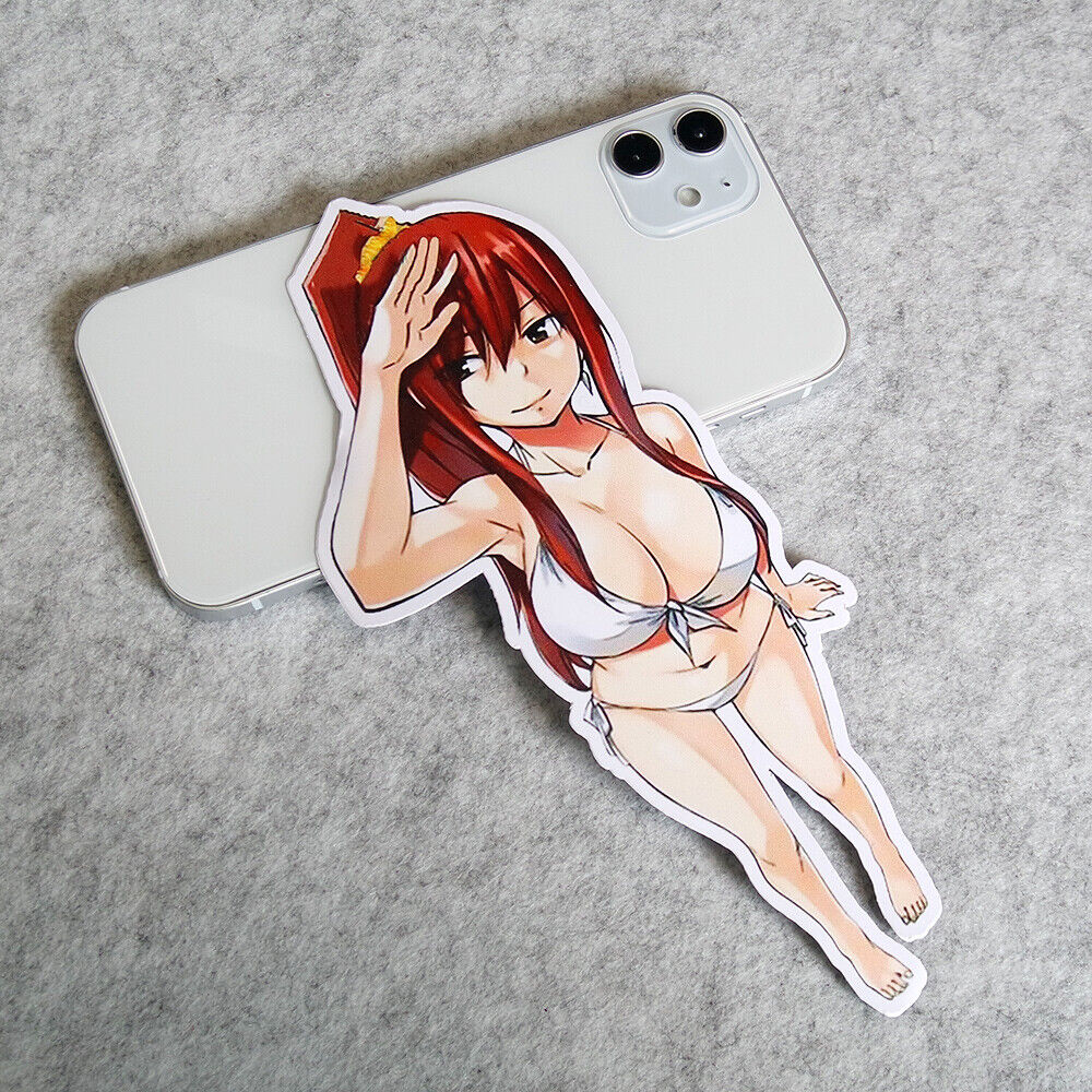Anime Cartoon Sexy Lady Bikini Body Sticker Decal Home Car Door Window Decorate