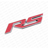 3D Fashion Metal RS Car Decal Badge Emblem Sticker for Chevry Auto Decoration