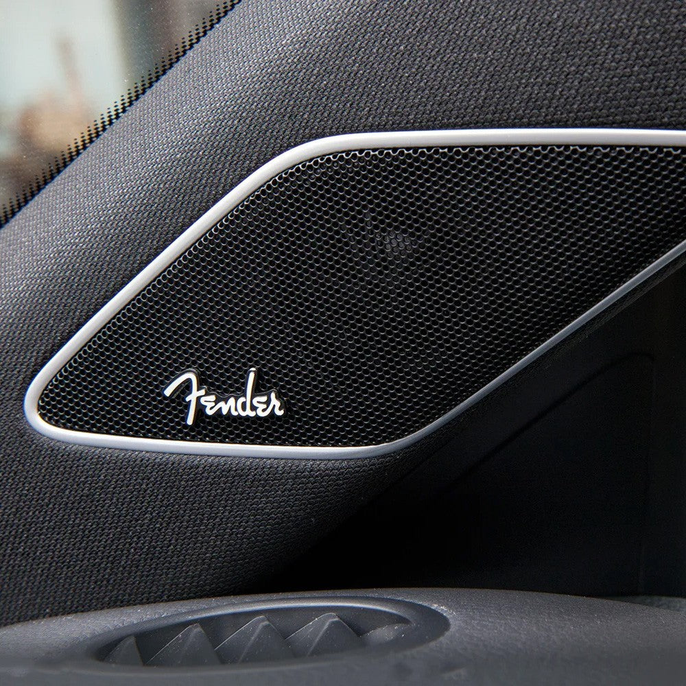 2pcs Replacement Hi-Fi Fender Badge Emblem Logo Aluminun Car Speaker
