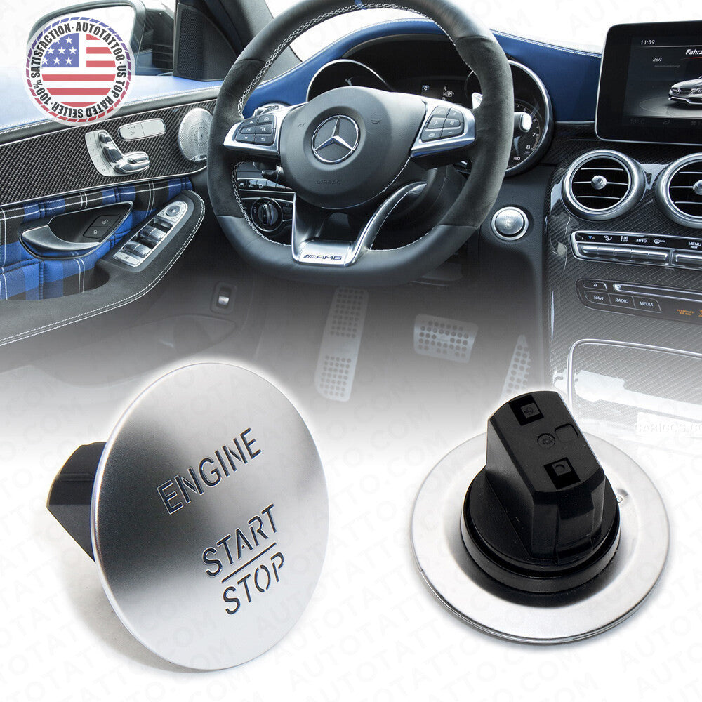 For Mercedes-Benz Engine Start Stop Push To Go Button Power Switch Keyless OEM