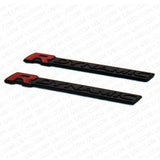 2x/Set Fashion Metal R Dynamic Car Decal Badge Emblem Sticker Auto Decoration