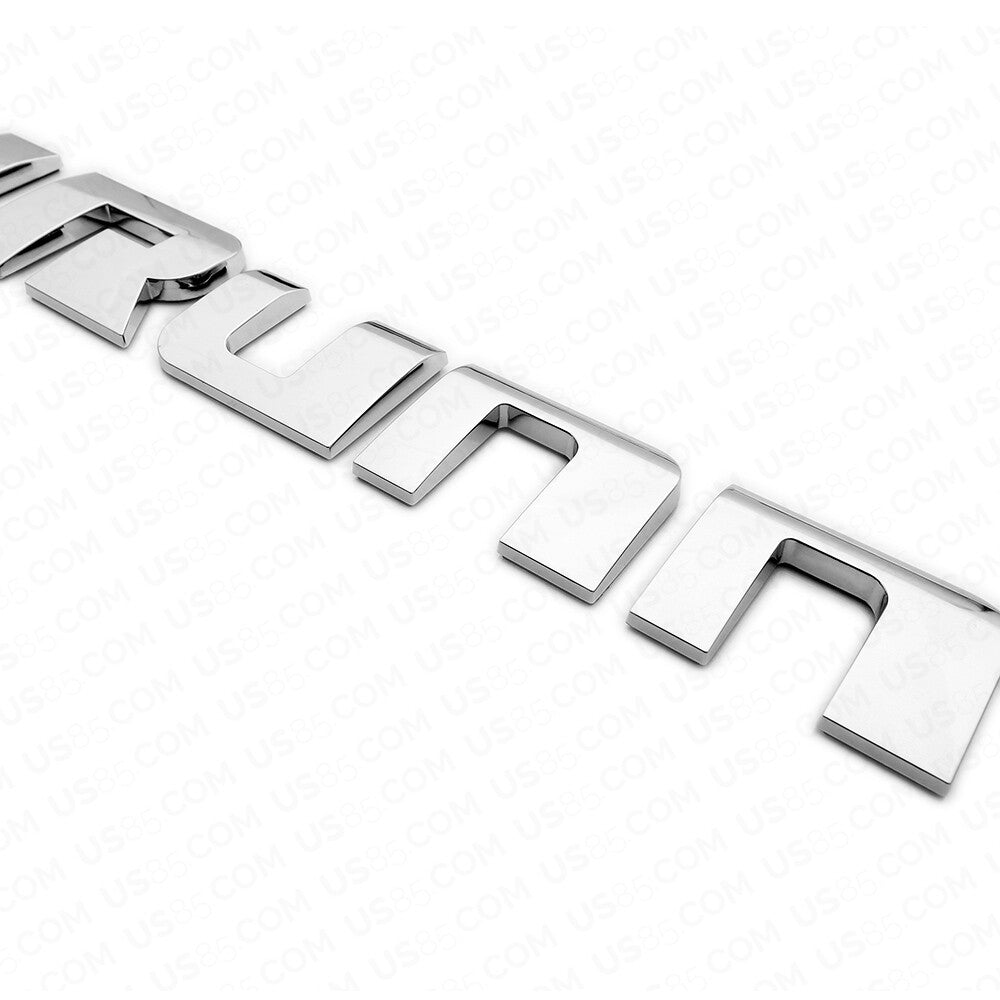 For Toyota 4Runner Liftgate Emblem Badge Logo Tailgate Rear Letter Chrome