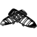 Front Kidney Grill For BMW 4 Series M4 F32 F33 36 F80 428i 430i 435i Gloss Black