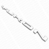 2021+ GMC Yukon Side Door Nameplate Logo Letter  Badge Emblem Chrome AT4 XL
