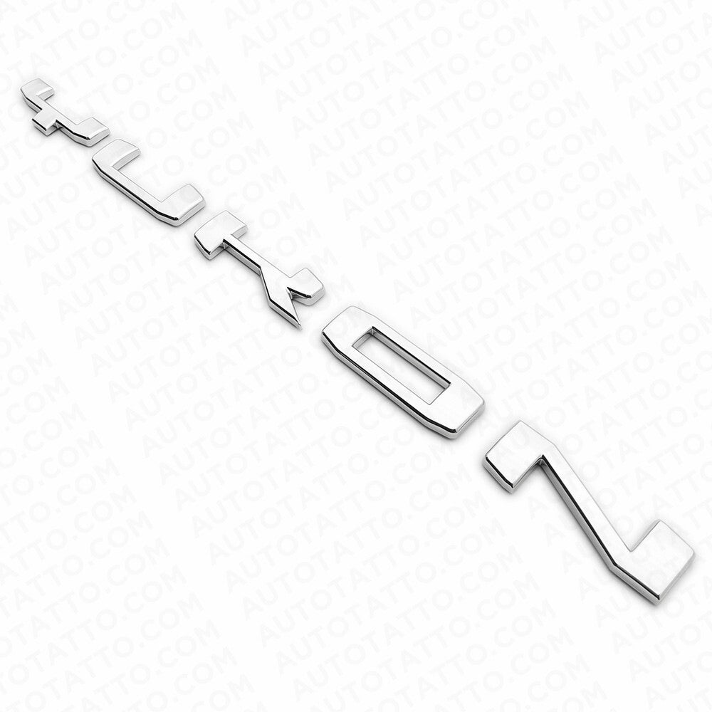 2021+ GMC Yukon Side Door Nameplate Logo Letter  Badge Emblem Chrome AT4 XL