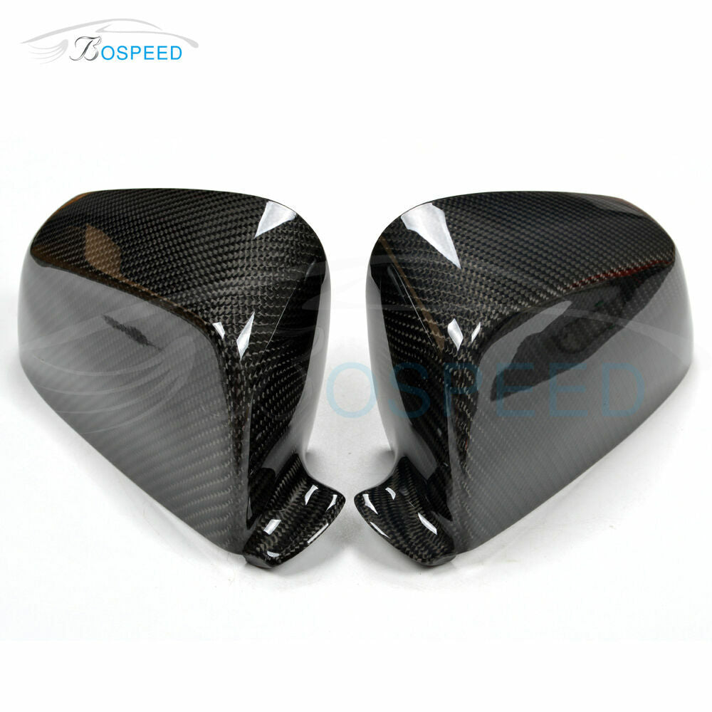 Replacement Carbon Fiber Mirror Covers For BMW E60 LCI F07 GT F12 F13 F01 F02